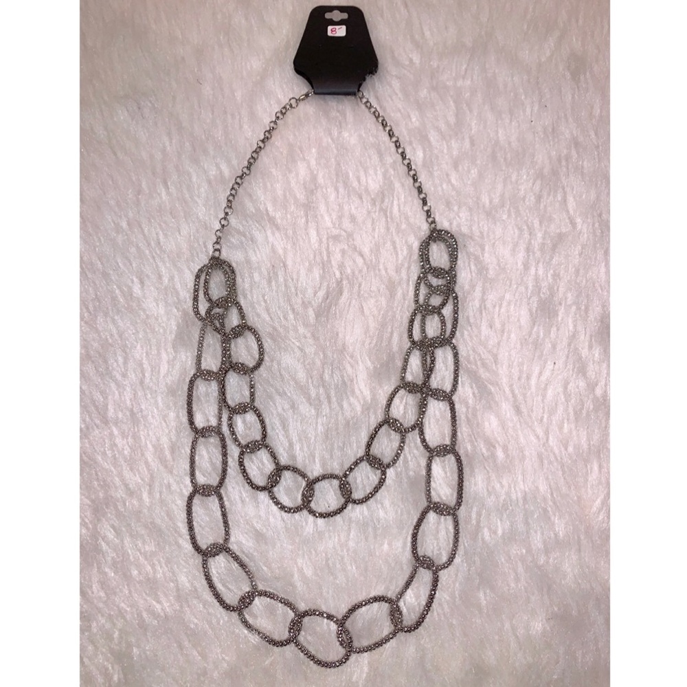 Long Chain Link Necklace